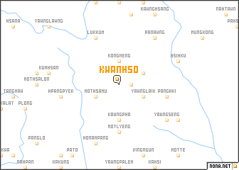 map of Kwan Hso