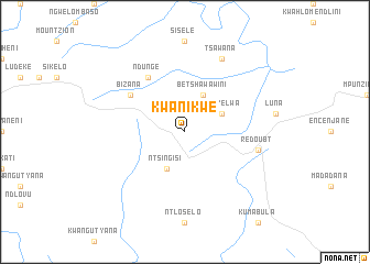 map of KwaNikwe