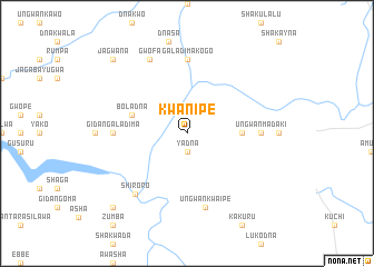 map of Kwanipe