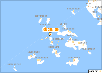 map of Kwanjak