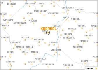 map of Kwanmal