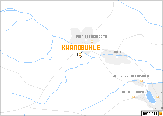 map of KwaNobuhle