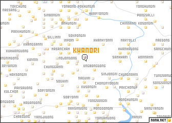 map of Kwanŏ-ri