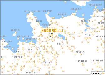 map of Kwansal-li