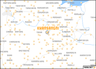 map of Kwansang-ni