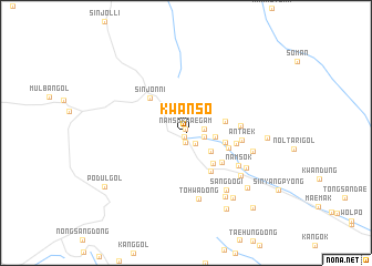 map of Kwansŏ