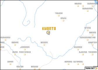 map of Kwanta