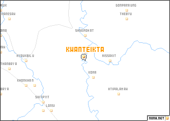 map of Kwanteikta