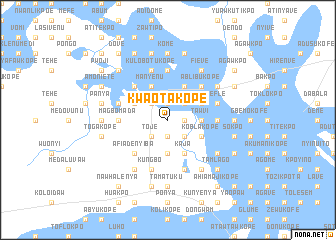 map of Kwaotakope