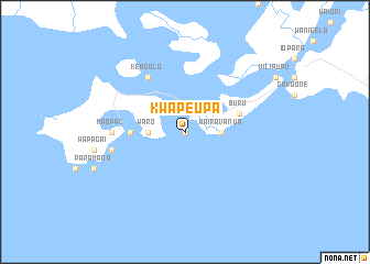 map of Kwapeupa