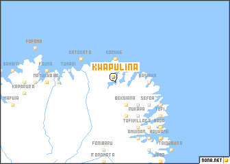 map of Kwapulina