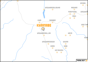 map of Kwarabe