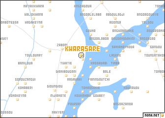 map of Kwara Saré