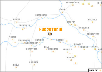 map of Kwara Tagui
