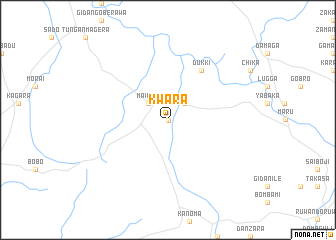 map of Kwara