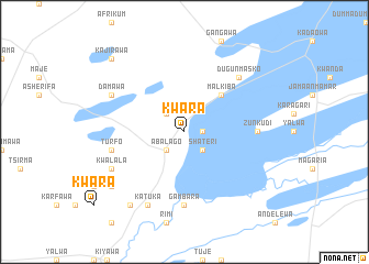 map of Kwara