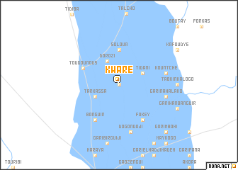 map of Kwaré