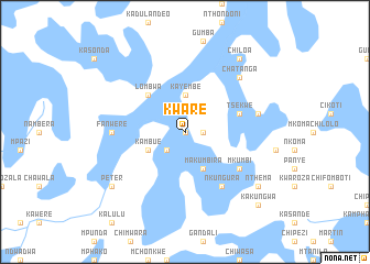 map of Kware