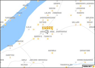 map of Kware