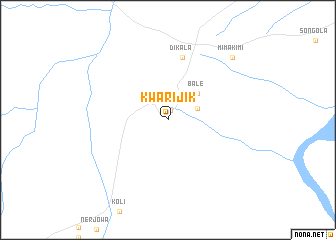 map of Kwarijik