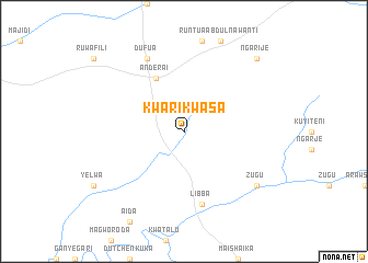 map of Kwari Kwasa