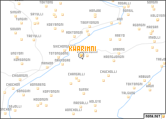 map of Kwarim-ni