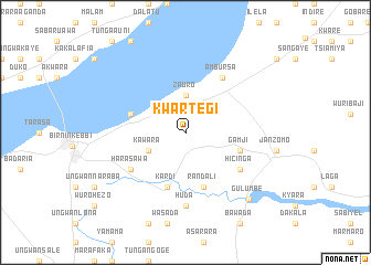 map of Kwartegi