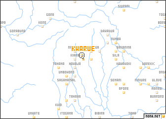 map of Kwarue