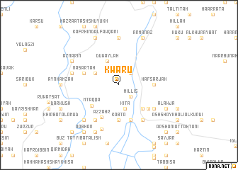 map of Kwārū