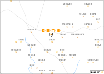 map of Kwaryawa