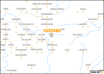 map of KwaSaba