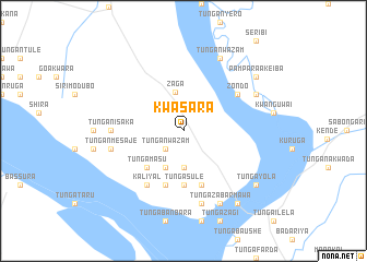 map of Kwasara