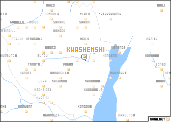 map of Kwashemshi