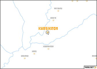 map of Kwasikrom