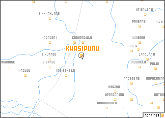 map of KwaSipunu