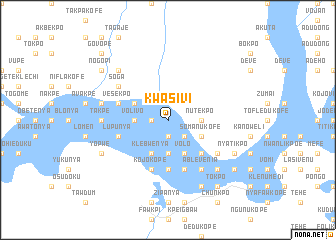 map of Kwasivi