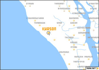 map of Kwason