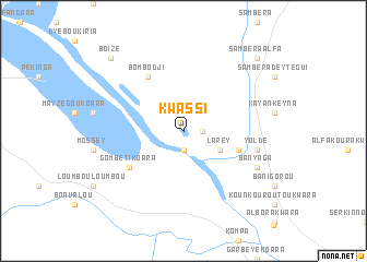 map of Kwassi