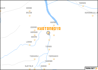 map of Kwatan Boya