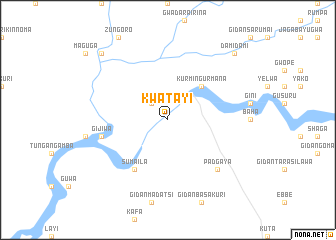 map of Kwatayi