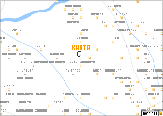 map of Kwata