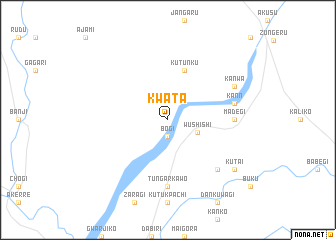 map of Kwata