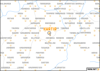 map of Kwatia