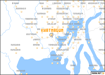 map of Kwatmagum