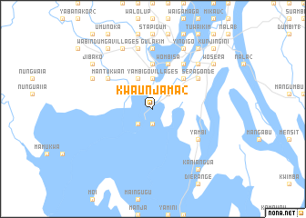 map of Kwaunjama 2