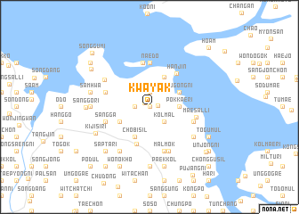 map of Kwayak