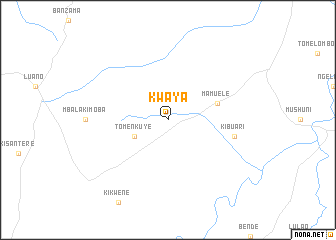 map of Kwaya
