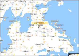 map of Kwayŏng-ni