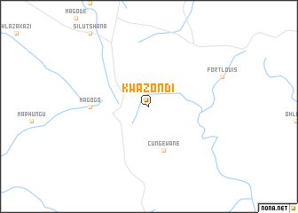 map of KwaZondi