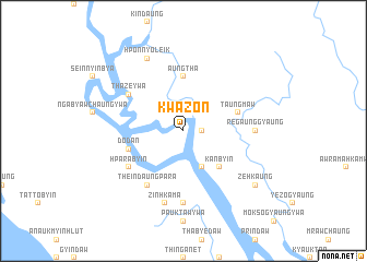 map of Kwazon